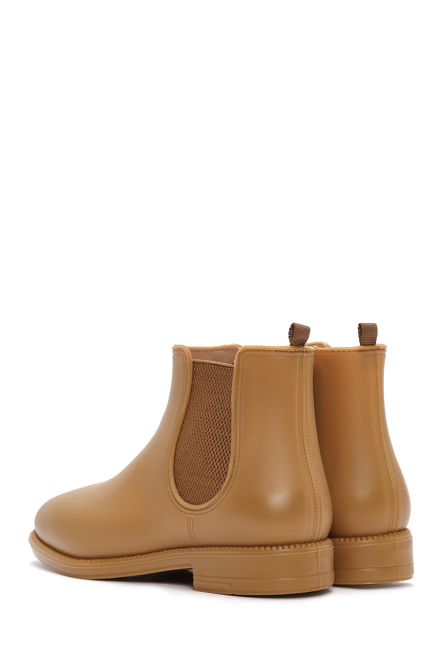 Women's Tan Rain Boots