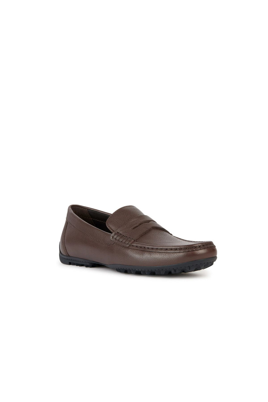 Geox Erkek Kahverengi Kosmopolis + Grip Deri Maskülen Loafer