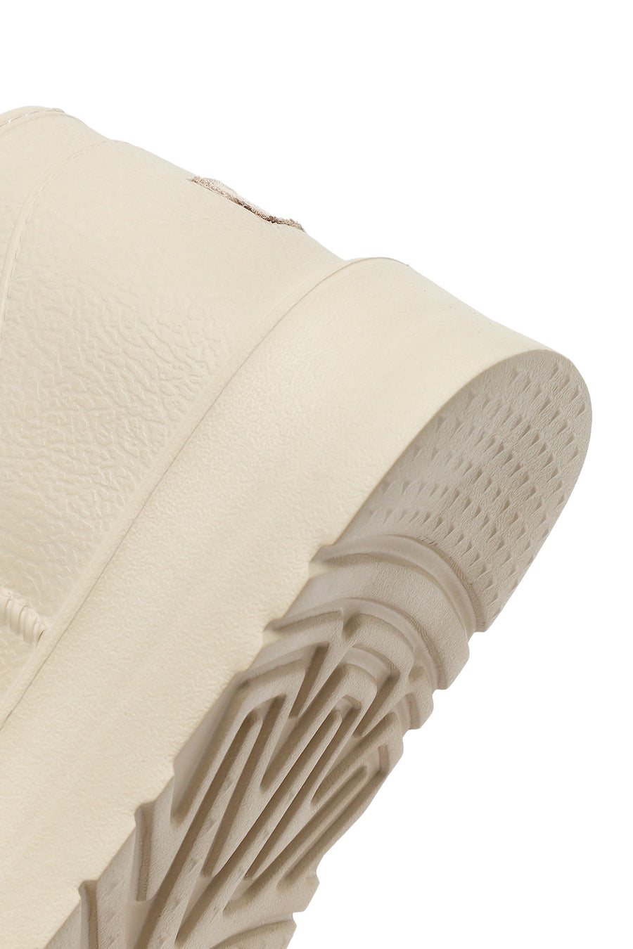 Women's Cream Furry Teddy Boots
