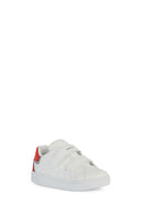 Geox Erkek Bebek Beyaz Eclyper Bantlı Deri Sneaker | Derimod