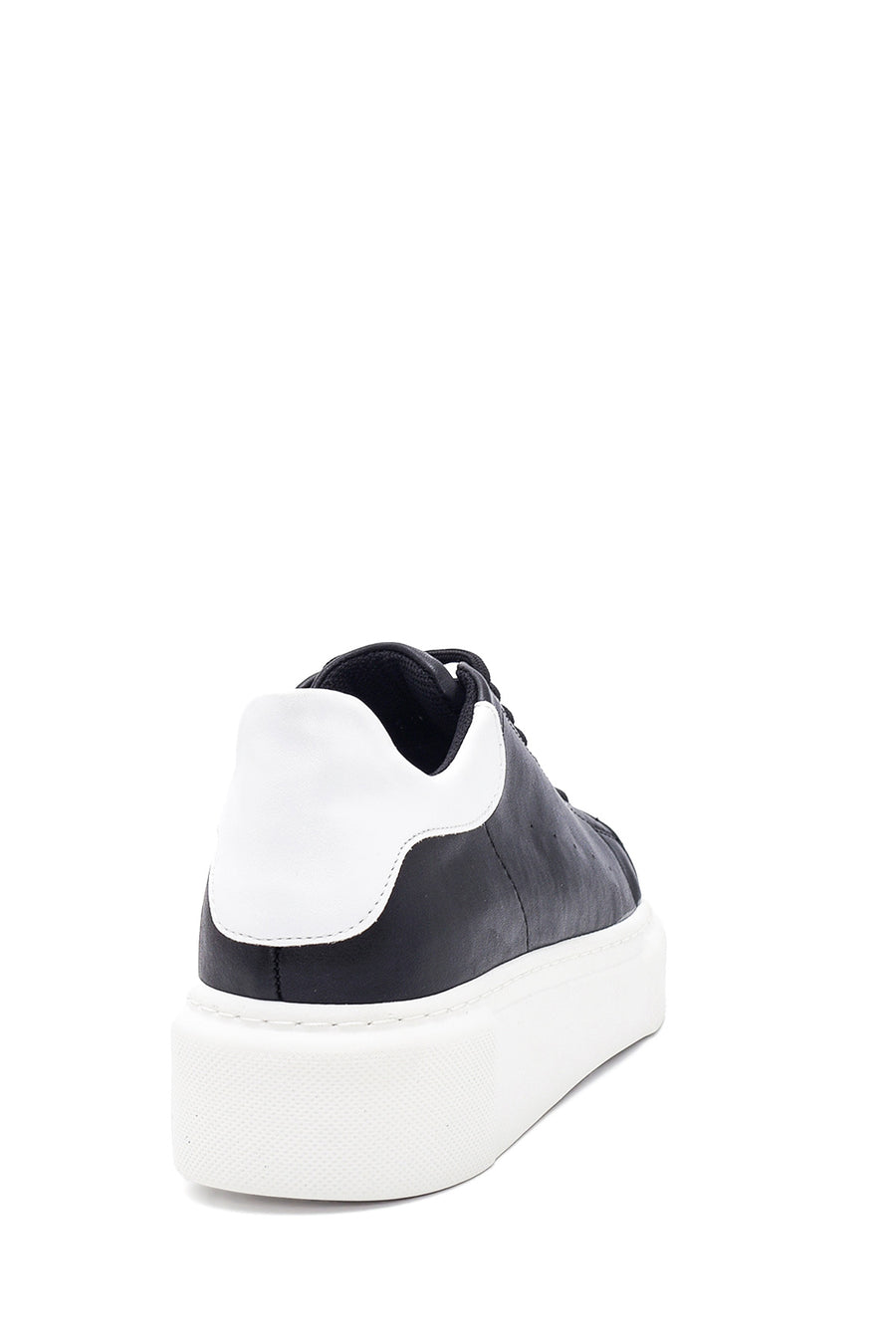 Women's Black Thick Soled Sneaker
