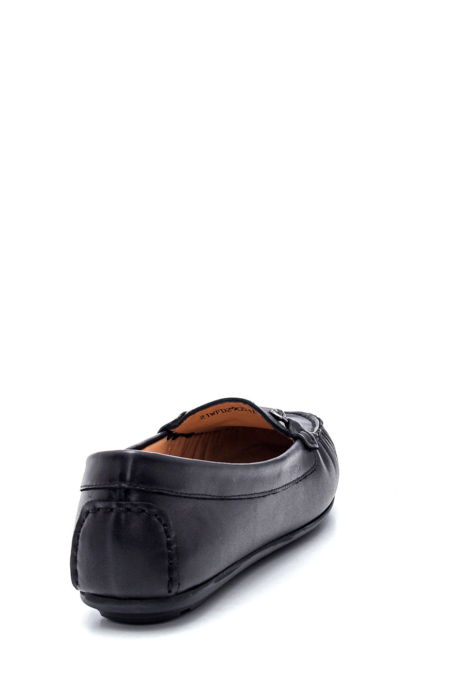 Women's Leather Buckle Loafer