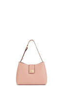 Geox Women's Beige Solangy Leather Shoulder Bag | Derimod