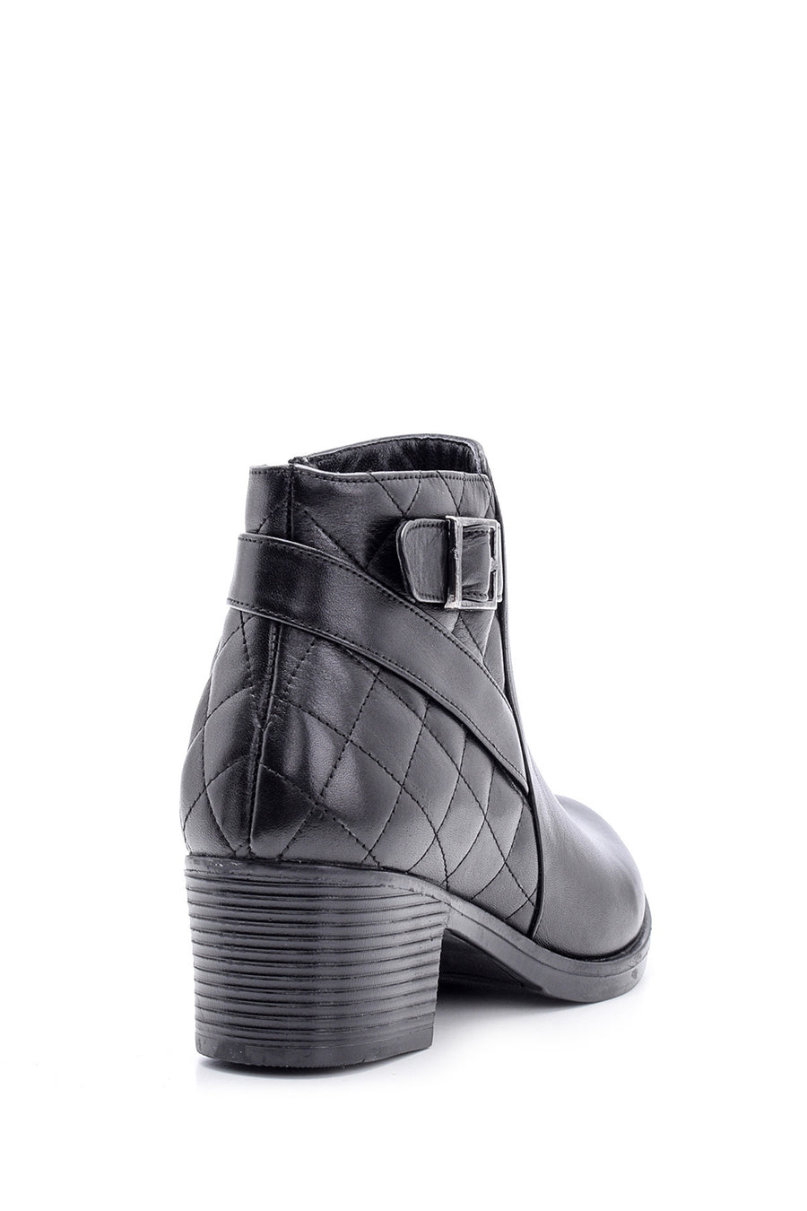 Women's Quilted Leather Boots