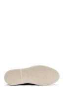 Men's Gray Suede Leather Casual Loafer | Derimod