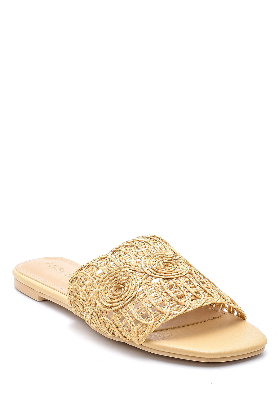 Women's Straw Slippers