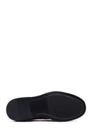 Male Burgundy Leather Classic Loafer | Derimod