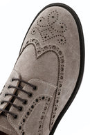 Men's Mink Lace-Up Suede Leather Casual Shoes | Derimod