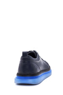Erkek Deri Delikli Sneaker | Derimod