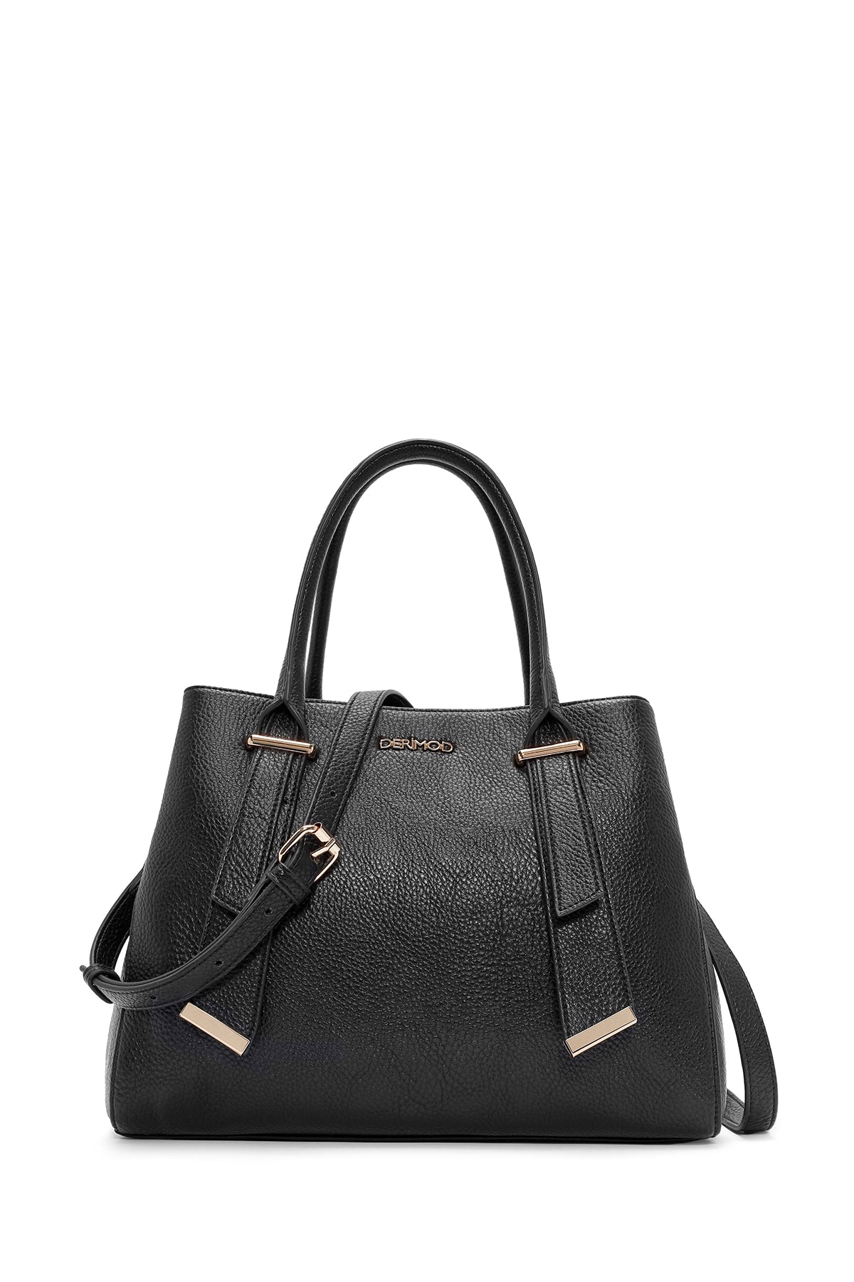 Women's Black Long Strap Casual Shoulder Bag 24WBD2846FT | Derimod