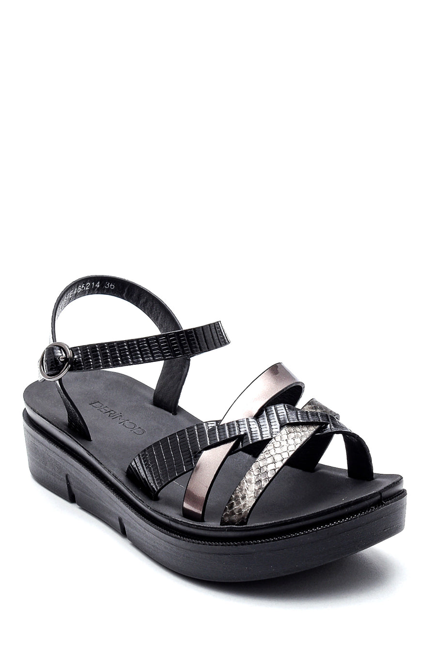 Kadın Dolgu Topuk Casual Sandalet