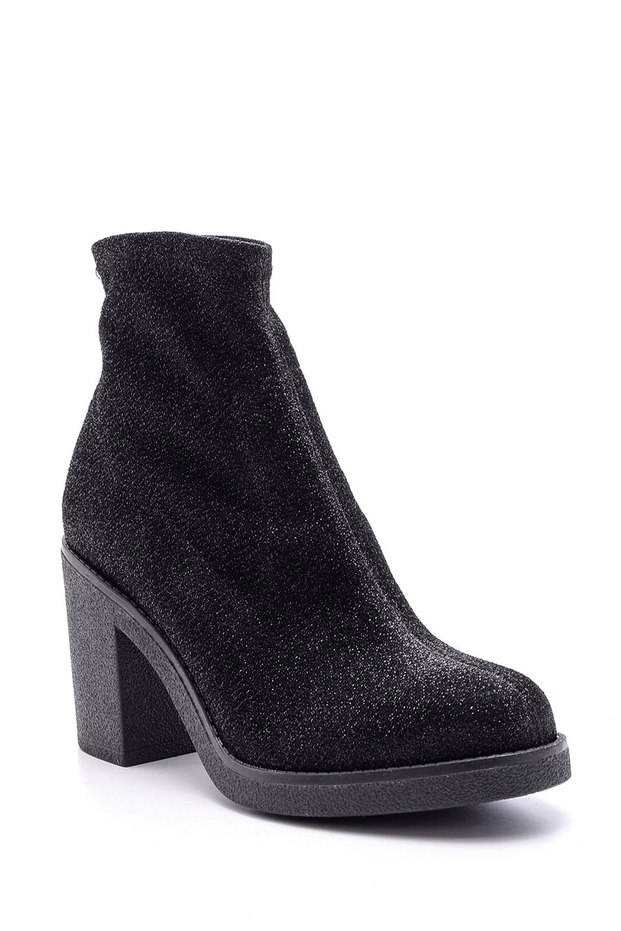 Women's Heeled Silvery Boots