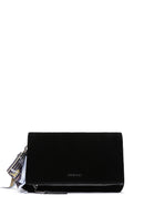 Woman Black Suede Crossbody Bag | Derimod