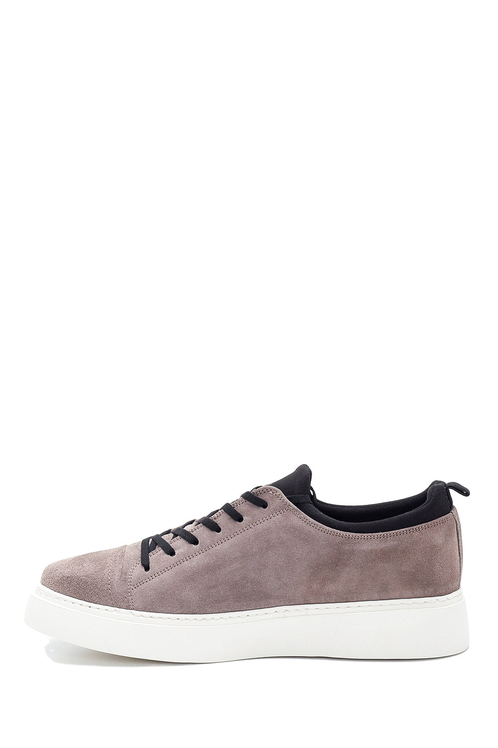 Erkek Vizon Süet Deri Sneaker