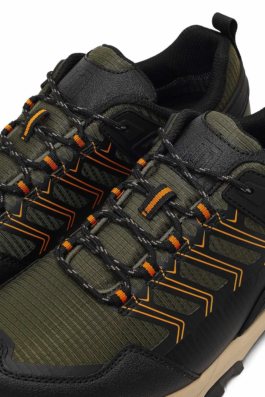 Derimod Dry Men's Khaki Lace-Up Waterproof Outdoor Shoes