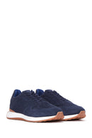 Men's Leather Suede Sneaker | Derimod