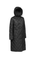 Geox Women's Black Xhup, Amabel Hooded Coat | Derimod