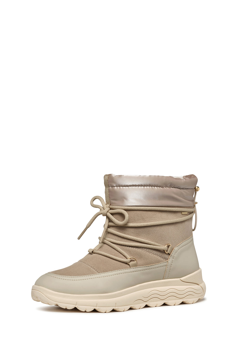 Geox Women's Mink Spherica 4x4 Abx Waterproof Leather Outdoor Boots