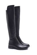 Women's Leather Zippered Boots | Derimod