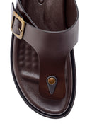 Men's Leather Slippers | Derimod