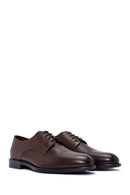 Men's Brown Laced Leather Classic Shoes | Derimod