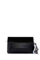Woman Black Suede Crossbody Bag | Derimod