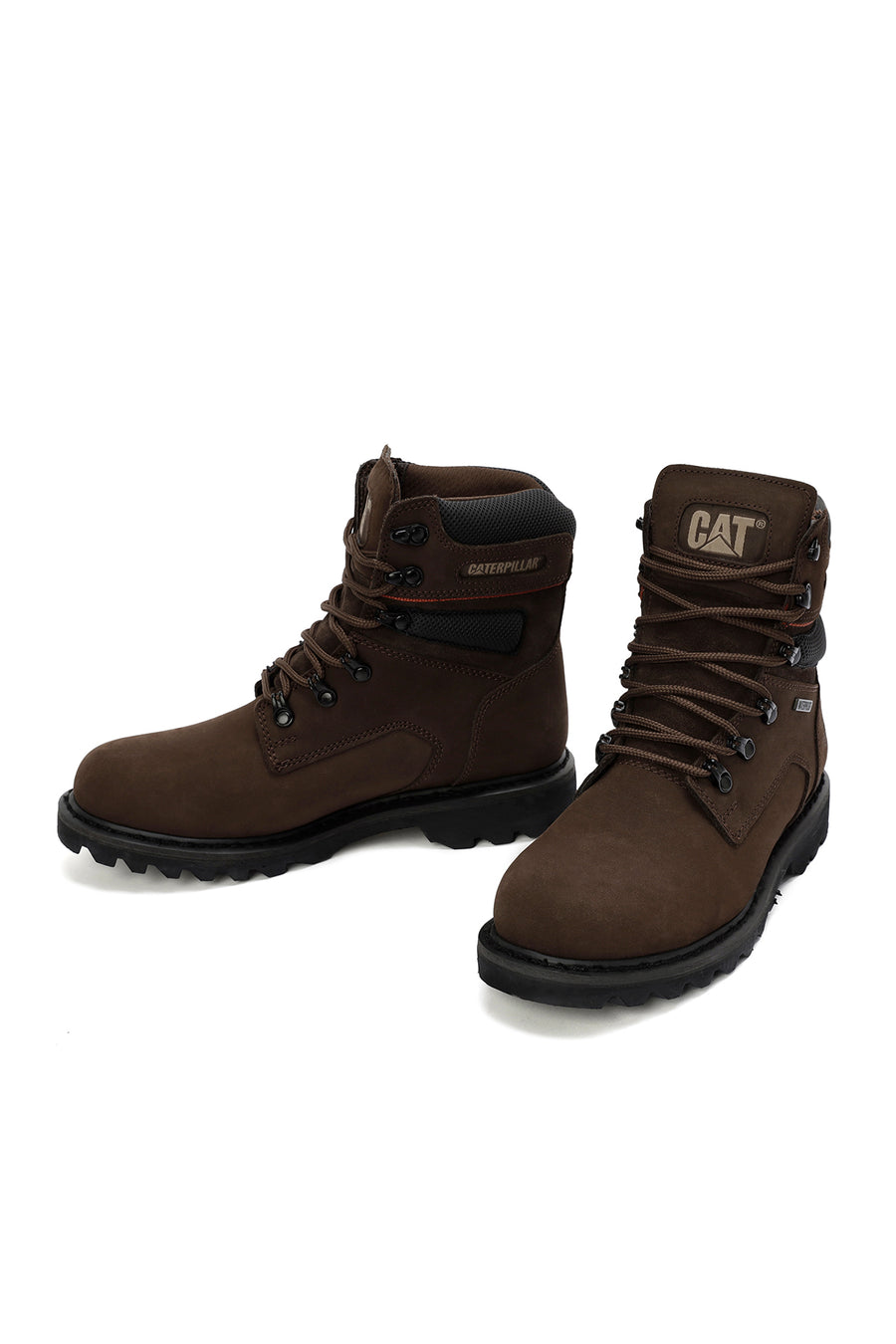 Caterpillar Erkek Kahverengi Edina Wp Waterproof Deri Bot