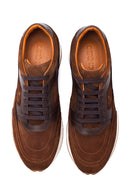 Erkek Deri Süet Sneaker | Derimod