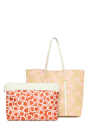 Woman Yellow Printed Shoulder Bag | Derimod