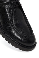 Derimod Black Male Black Lace-up Leather Casual Shoes | Derimod