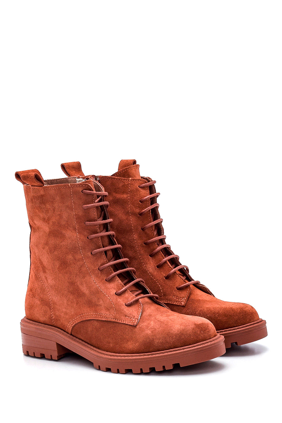 Women's Leather Suede Boots