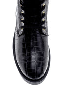 Women's Crocodile Patterned Boots | Derimod