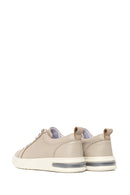 Male Beige Lace-up Leather Sneaker | Derimod