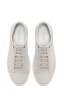 Erkek Beyaz Bağcıklı Deri Sneaker | Derimod