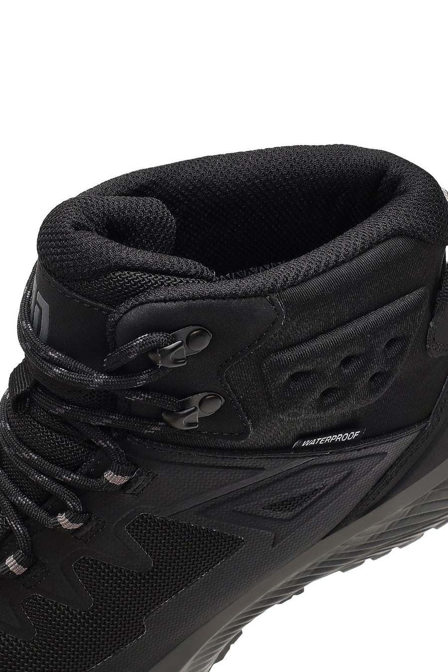 Derimod Dry Male Black Lace-Up Thick-Soled Outdoor Boots