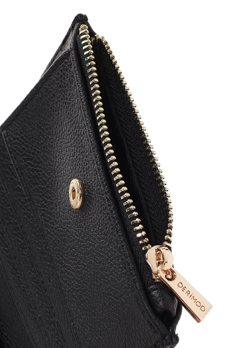 Women's Black Accessory Detailed Wallet