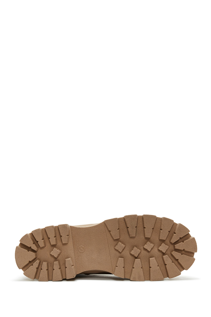 Women's Tan Zippered Leather Boots