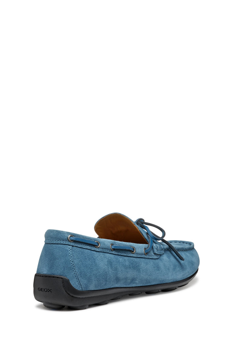 Geox Men's Blue U Spherica Ec16 B - Suede Suede Leather Casual Loafer