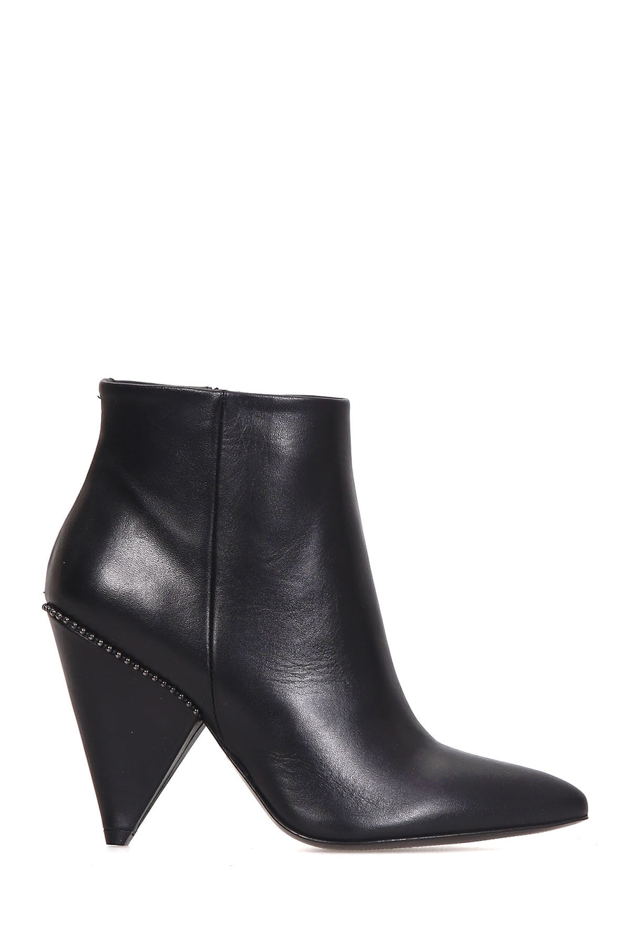 Women's Heeled Leather Boots 18WFD245418 | Derimod