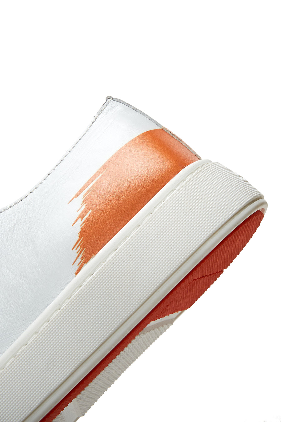 Men's White Leather Sneaker