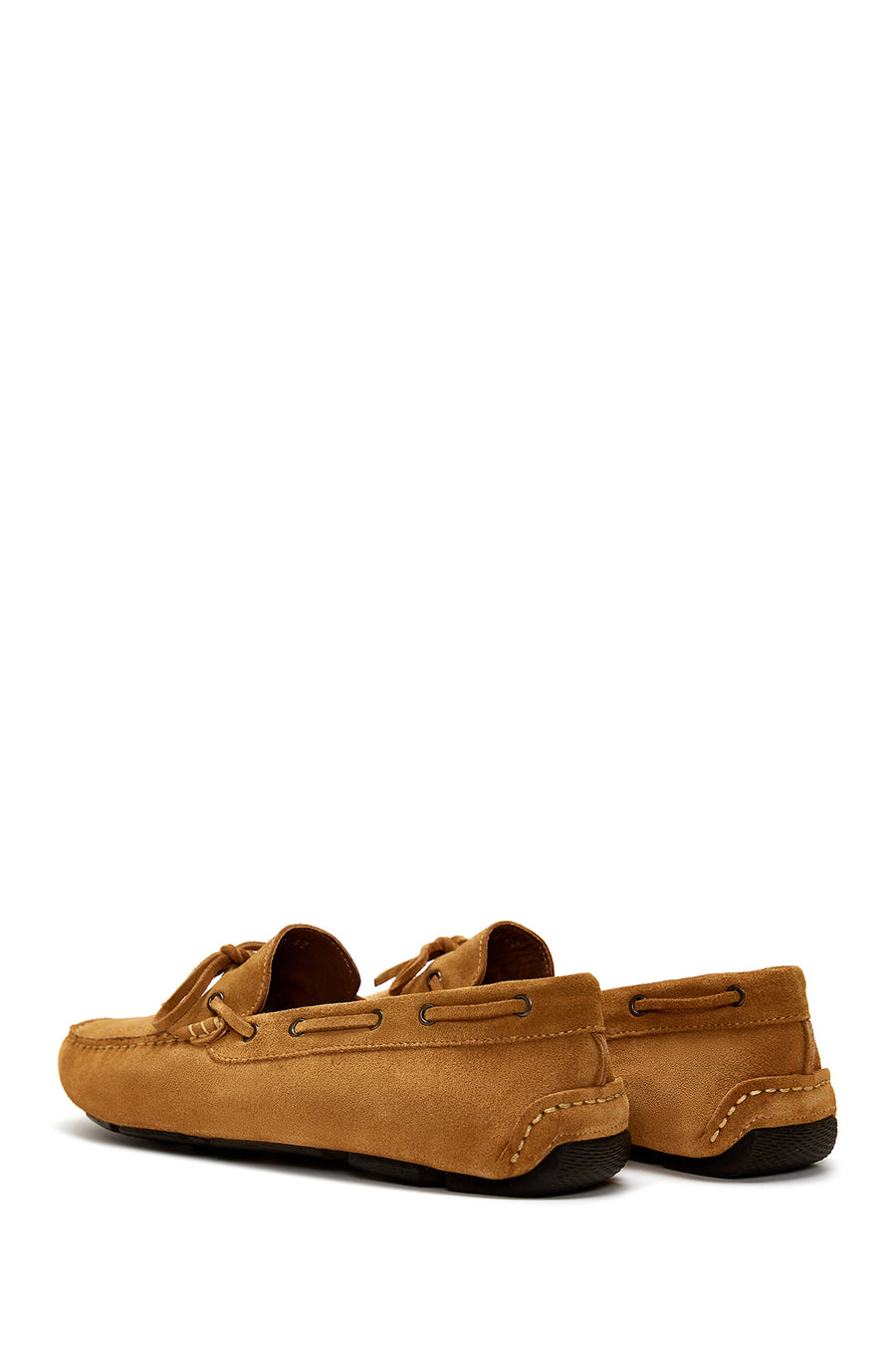 Erkek Sarı Süet Deri Casual Loafer