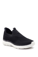 Women's Black Fabric Sneaker | Derimod