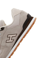 Hammer Jack Men's Beige Leather Sneaker | Derimod