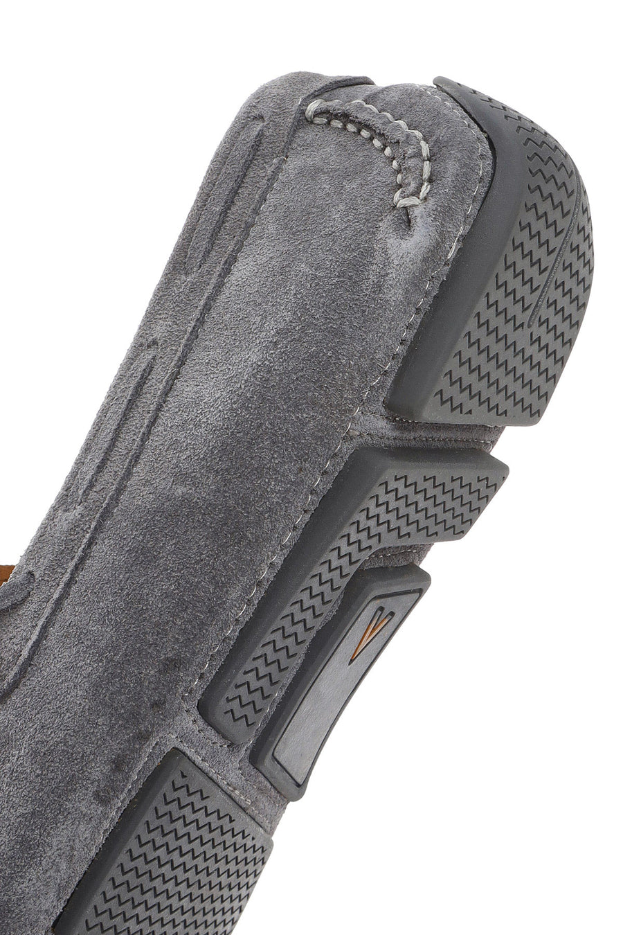 Men's Gray Suede Leather Loafer
