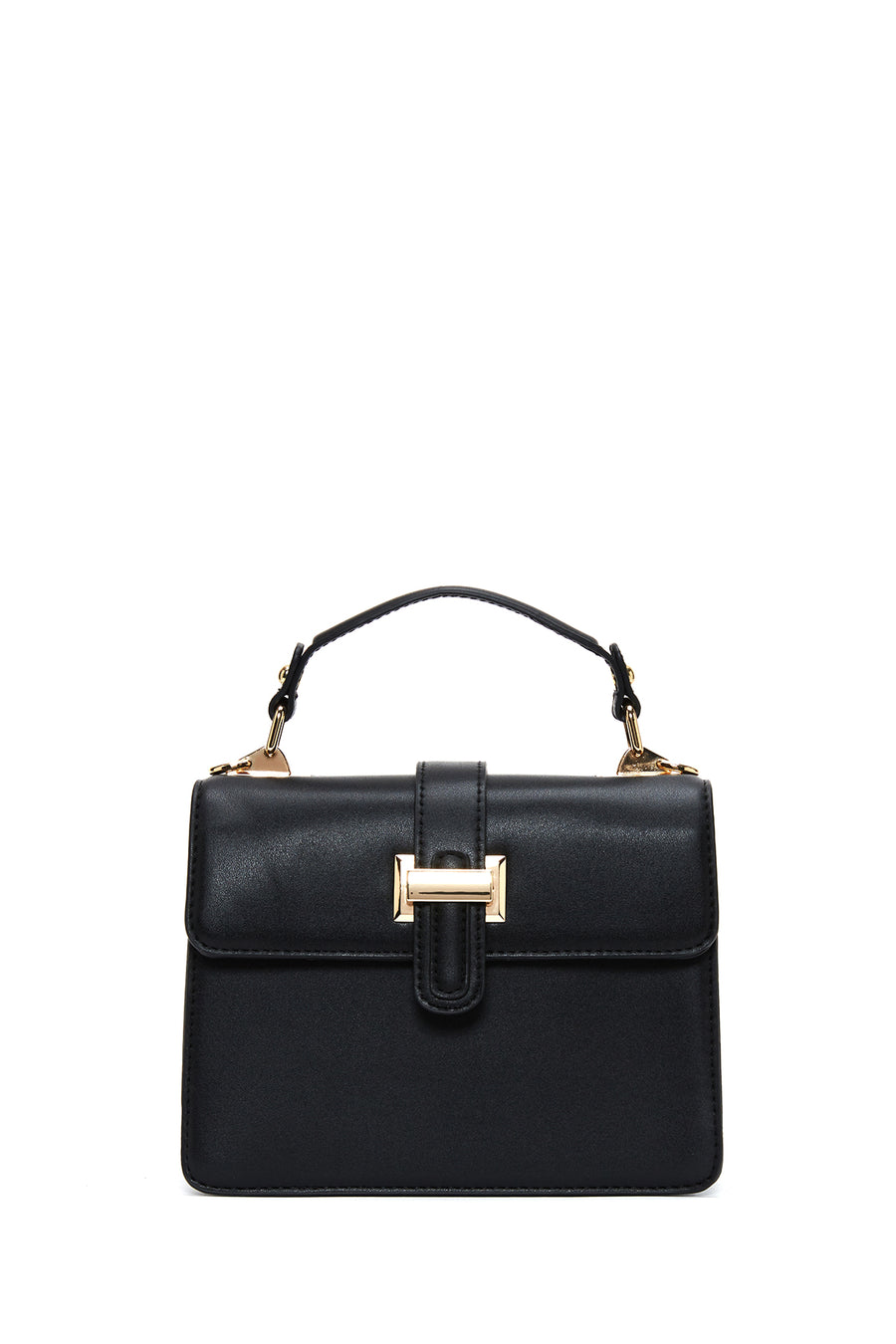 Women's Black Long Strap Crossbody Bag