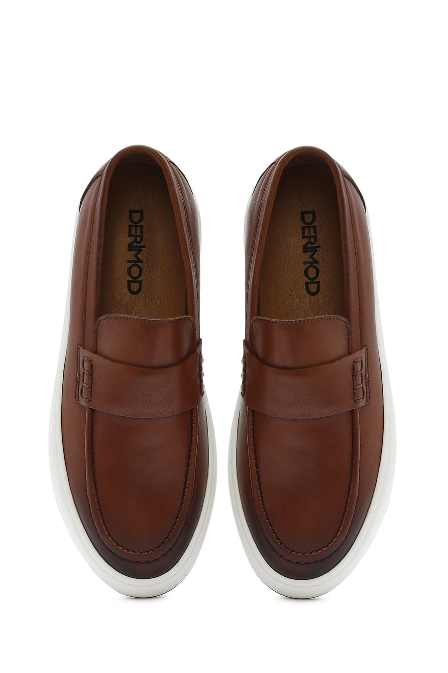 Men's Tan Leather Loafer