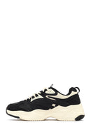 Woman Black Lace-Up Chunky Sneaker | Derimod