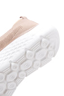 Women's Beige Fabric Sneaker | Derimod