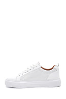 Men's Leather Perforated Sneaker | Derimod