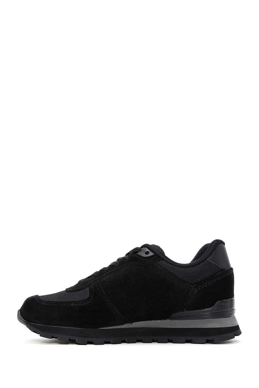 Hammer Jack Women's Black-Smoked Nubuck Leather Peru G Sneaker